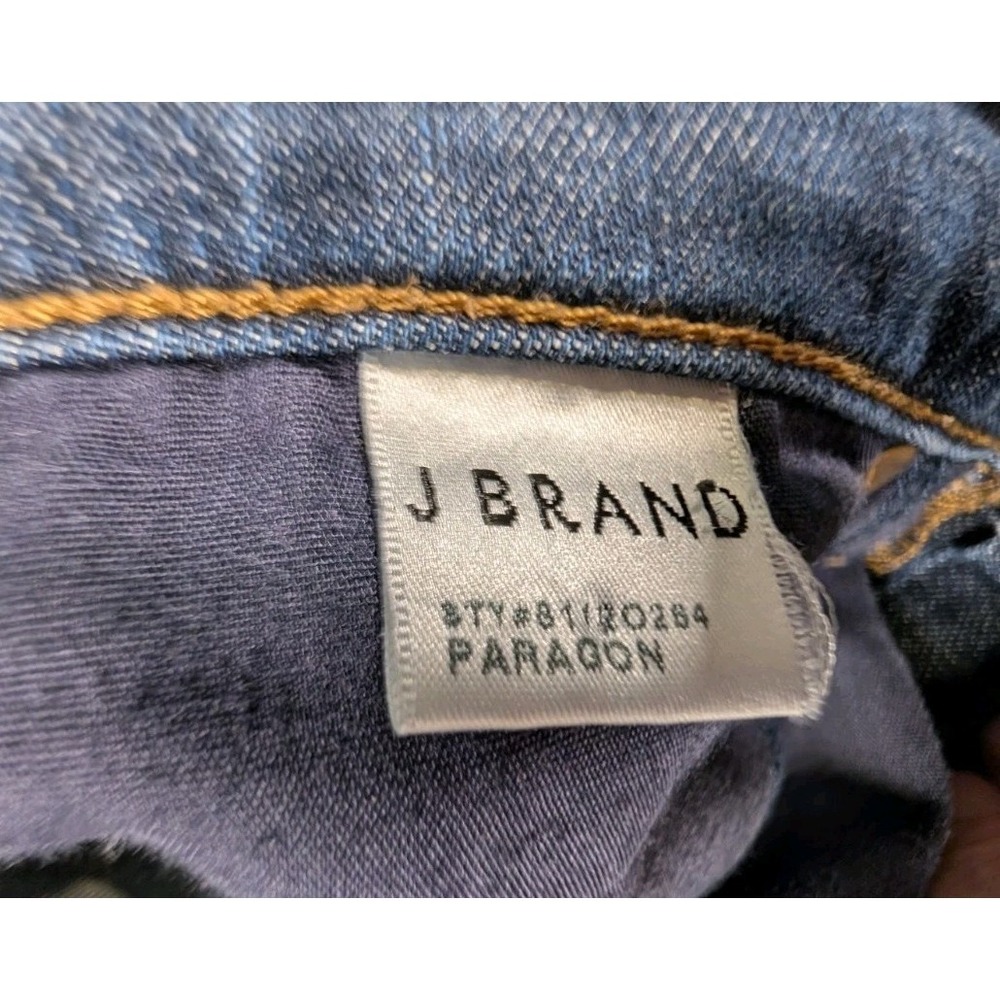 J Brand Womans Jeans Dark Wash Denim Skinny Leg Size 25 - Picture 6 of 9